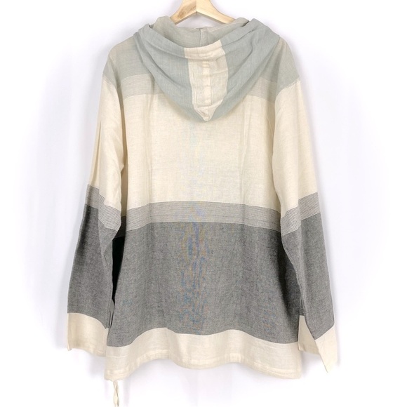NWT Ark Fair Trade 100% Cotton Pullover Hoodie Size XL - Picture 2 of 12